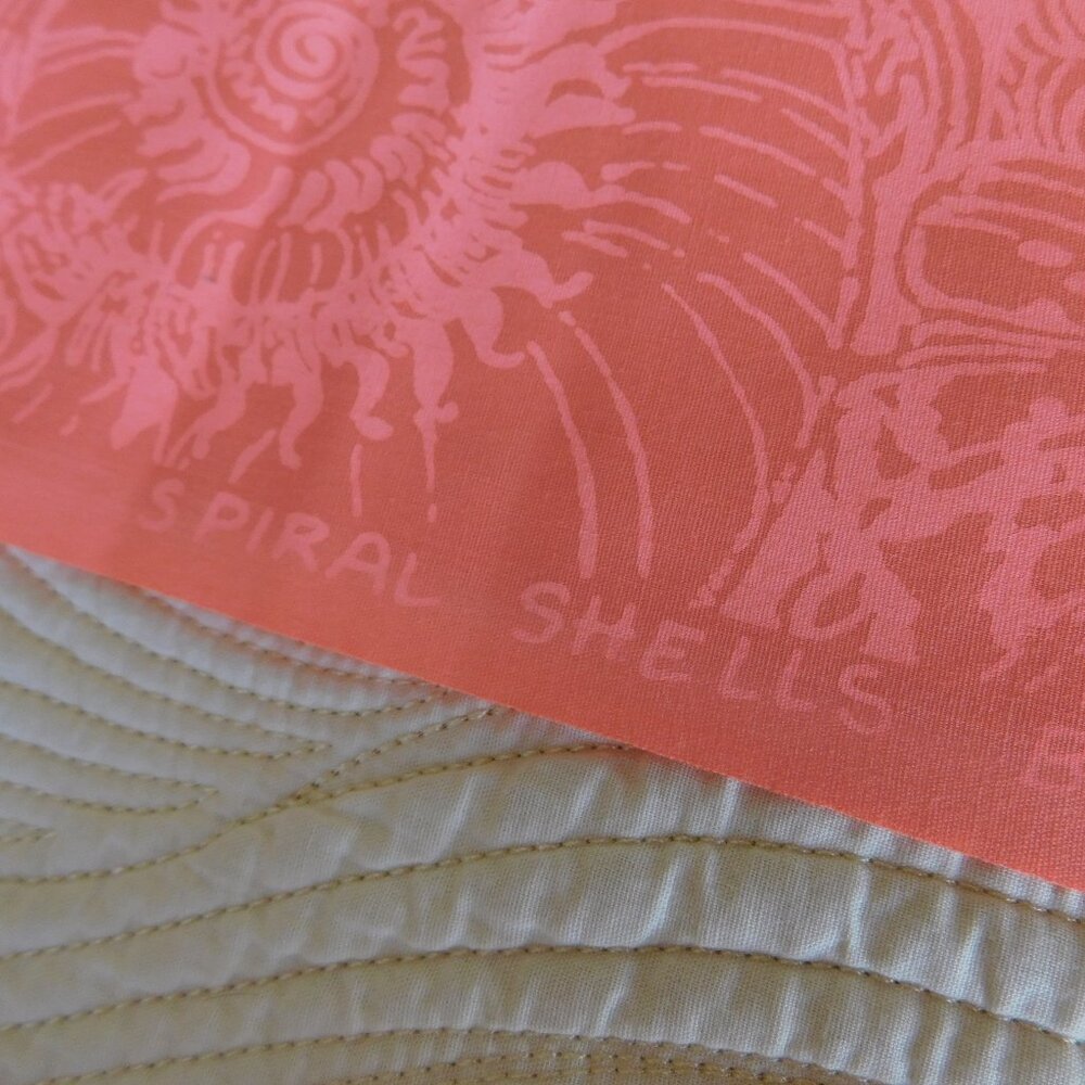 VTG Randy Lees by Zuzek Key West Hand Print fabric big horn sheep material 1 yd - Picture 15 of 16